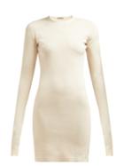 Matchesfashion.com Bottega Veneta - Cashmere Blend Dress - Womens - Cream