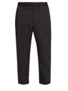 Oamc Troop Tapered-leg Cropped Twill Trousers