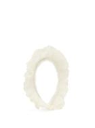 Matchesfashion.com Eliurpi - Pleated Organza Headband - Womens - White