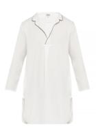 Matchesfashion.com P. Le Moult - Cotton Kaftan - Mens - White
