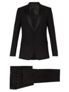 Matchesfashion.com Dolce & Gabbana - Peak Lapel Tuxedo - Mens - Black