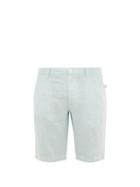 Matchesfashion.com Onia - Austin Striped Slubbed Linen Shorts - Mens - Blue