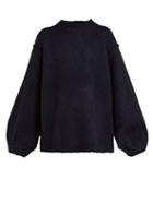 Matchesfashion.com Acne Studios - Kiara Oversized Sweater - Womens - Navy