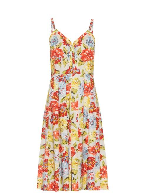 Emilia Wickstead Juliet Floral-print Dress