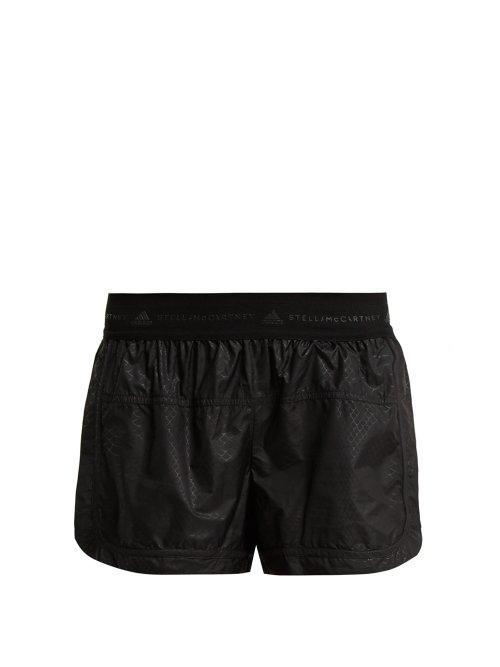 Matchesfashion.com Adidas By Stella Mccartney - Run Adizero M10 Performance Shorts - Womens - Black