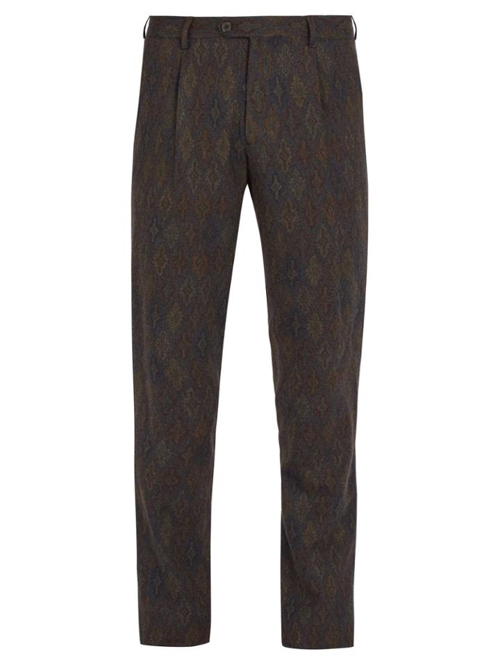 Etro Tailored Wool Trousers