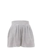 Matchesfashion.com Anaak - Annex Striped High-rise Shorts - Womens - Blue Stripe