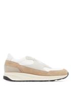 Matchesfashion.com Common Projects - Track Leather Trainers - Mens - White