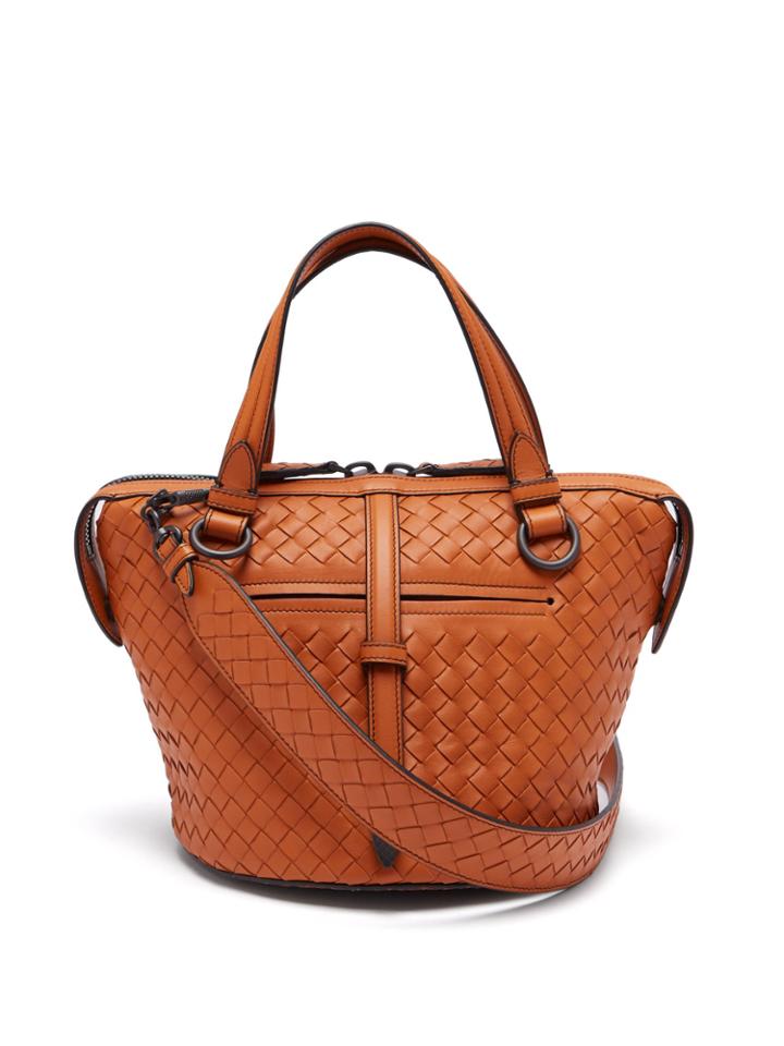 Bottega Veneta Tambura Small Intrecciato Bag