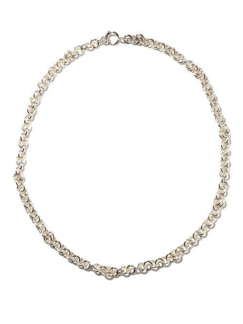 Matchesfashion.com Spinelli Kilcollin - Serpens Sterling-silver Necklace - Mens - Silver