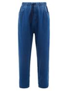 Matchesfashion.com Gucci - Oversized Drawstring Jeans - Mens - Blue