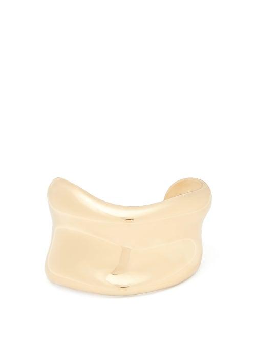 Matchesfashion.com Jil Sander - Fluid Bangle - Womens - Gold