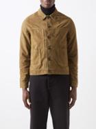 Officine Gnrale - Leo Suede Jacket - Mens - Khaki