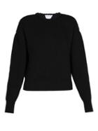 Bottega Veneta - Braided Round-neck Sweater - Womens - Black