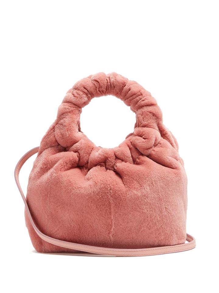 The Row Circle-handle Mink Bag