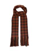 Isabel Marant Carlyna Check Cashmere Scarf