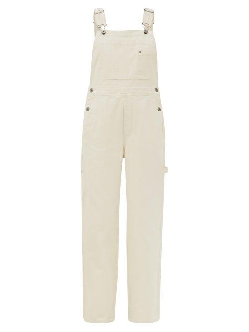 Matchesfashion.com Weekend Max Mara - Fiesole Dungarees - Womens - Ivory