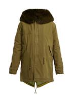 Matchesfashion.com Mr & Mrs Italy - Hooded Cotton Canvas Parka - Womens - Khaki