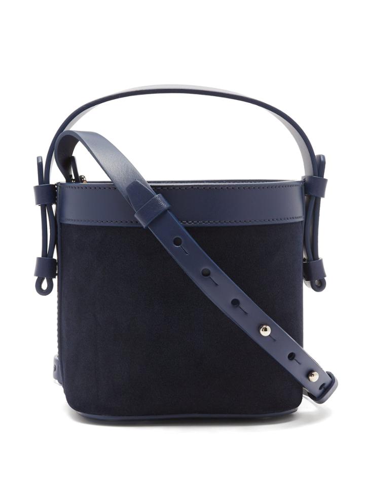 Nico Giani Adenia Suede Bucket Bag