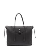 Matchesfashion.com Givenchy - Antigona Lock Large Leather Holdall - Mens - Black