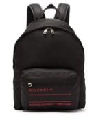 Matchesfashion.com Givenchy - Urban Leather Trimmed Backpack - Mens - Black Yellow