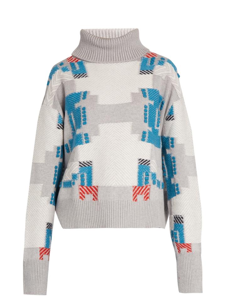Barrie Press Play Roll-neck Cashmere Sweater