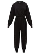 Matchesfashion.com Cordova - Corvara Wool-blend Jumpsuit - Womens - Black