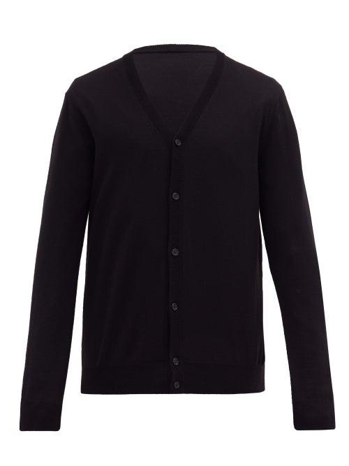 Matchesfashion.com Wardrobe. Nyc - Release 05 Knitted Merino-wool Cardigan - Mens - Black