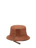 Matchesfashion.com Loewe - Fisherman Leather Bucket Hat - Womens - Tan