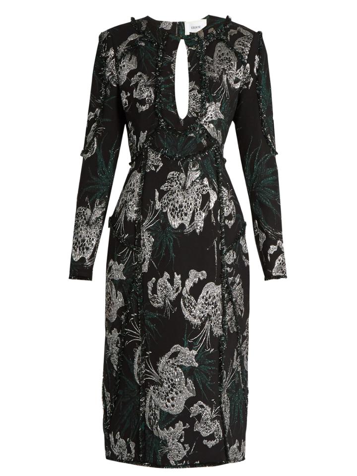 Erdem Chrissy Jacquard Dress