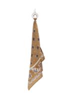 Marine Serre Silk Scarf Earring