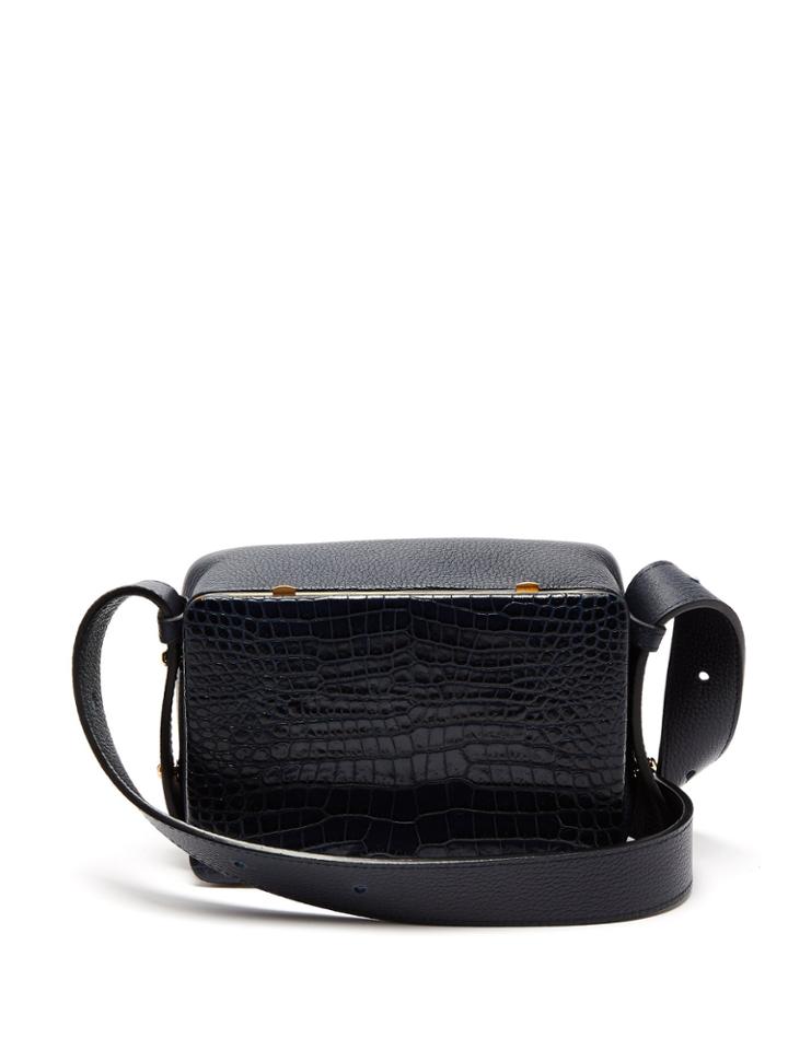 Lutz Morris Maya Crocodile-effect Leather Shoulder Bag