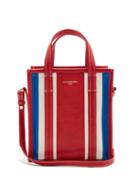 Matchesfashion.com Balenciaga - Bazar Shopper Xs - Womens - Red Stripe