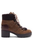 Matchesfashion.com See By Chlo - Crosta Suede Hiking Boots - Womens - Brown