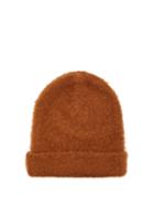 Matchesfashion.com Acne Studios - Peele Wool Blend Beanie Hat - Womens - Brown