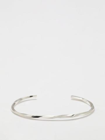 Paul Smith - Twisted Sterling Silver Bracelet - Mens - Silver