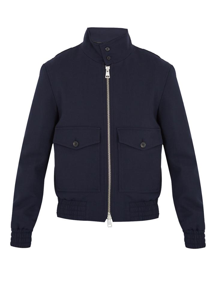 Ami Stand-collar Zip-through Jacket