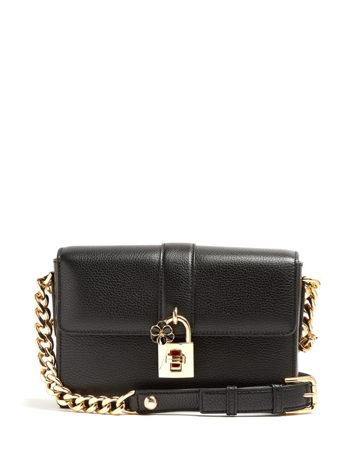 Dolce & Gabbana Dolce Soft Leather Shoulder Bag
