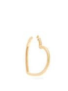 Matchesfashion.com Balenciaga - Oversized Gold Heart Single Earring - Womens - Gold