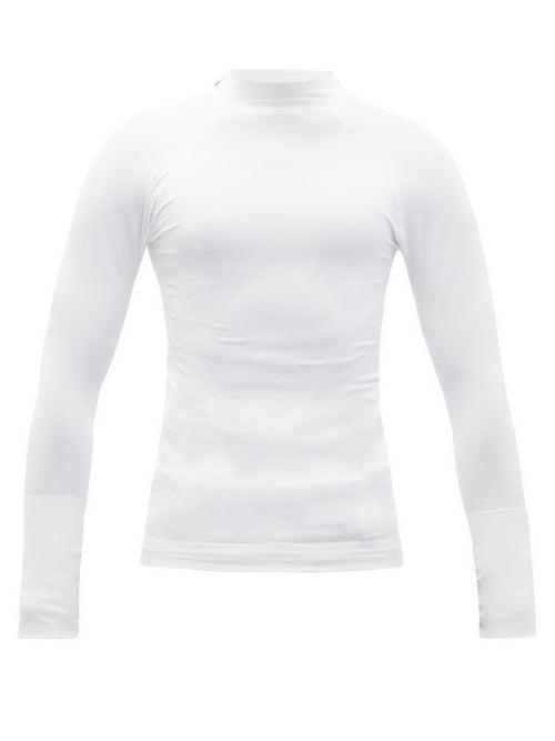 Matchesfashion.com Helly Hansen - Lifa Hh Logo Seamless Racing Top - Mens - White