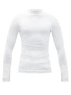 Matchesfashion.com Helly Hansen - Lifa Hh Logo Seamless Racing Top - Mens - White
