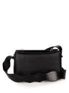 F.e.v. By Francesca E. Versace Time Square Leather Cross-body Bag