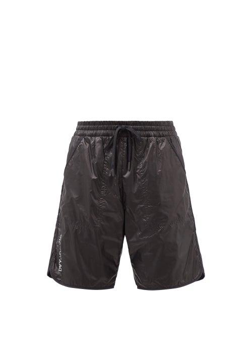 Moncler Grenoble - Logo-print Snow Glow Shorts - Mens - Black