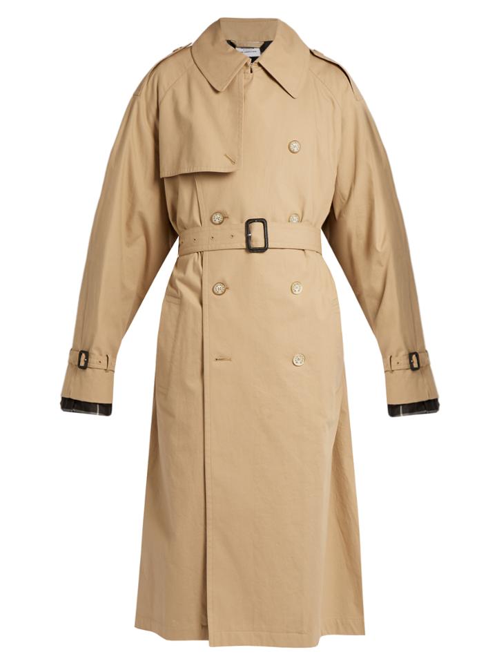Vetements X Mackintosh Zip-back Trench Coat