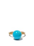 Ladies Fine Jewellery Irene Neuwirth - Turquoise & 18kt Gold Ring - Womens - Blue