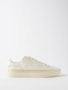 Our Legacy - Highlander Suede And Leather Trainers - Mens - White