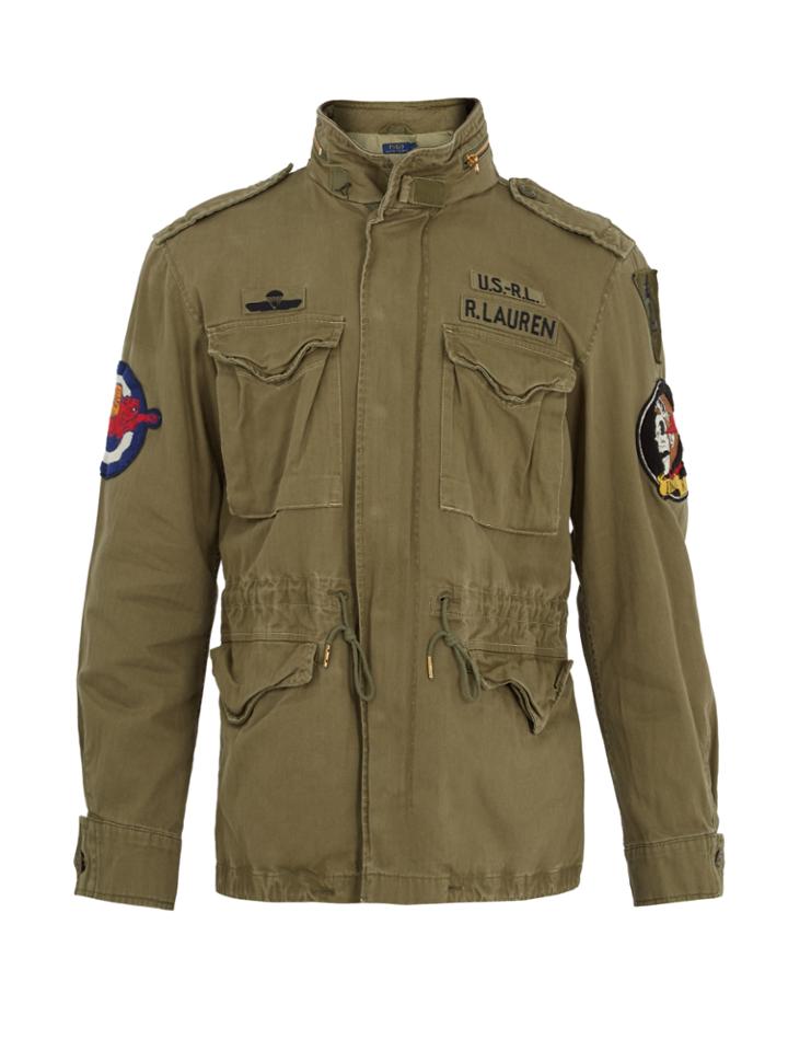Polo Ralph Lauren Patch-pocket Cotton Parka