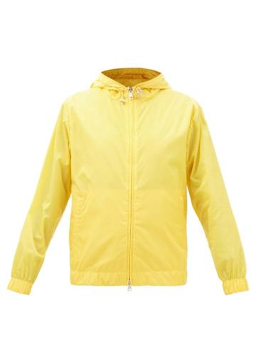 Moncler - Cecile Hooded Shell Windbreaker Jacket - Womens - Yellow