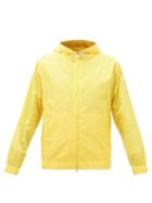Moncler - Cecile Hooded Shell Windbreaker Jacket - Womens - Yellow