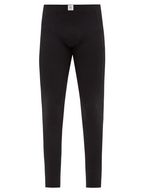 Reigning Champ - Recycled-fibre Blend Performance Leggings - Mens - Black